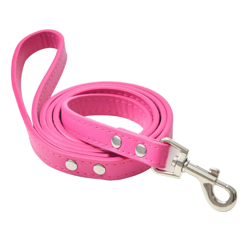 Leather Alloy Buckle Outdoor Pet Leash — image 4