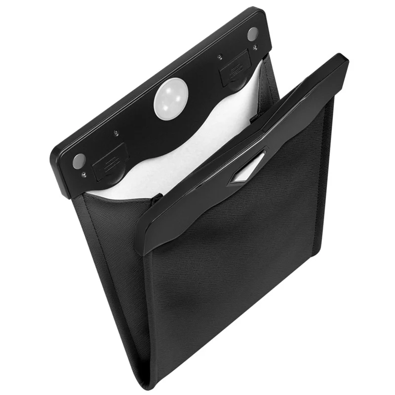 LED Car Trash Can Organizer Garbage Holder Automobiles Storage Bag Accessories Auto… — image 4