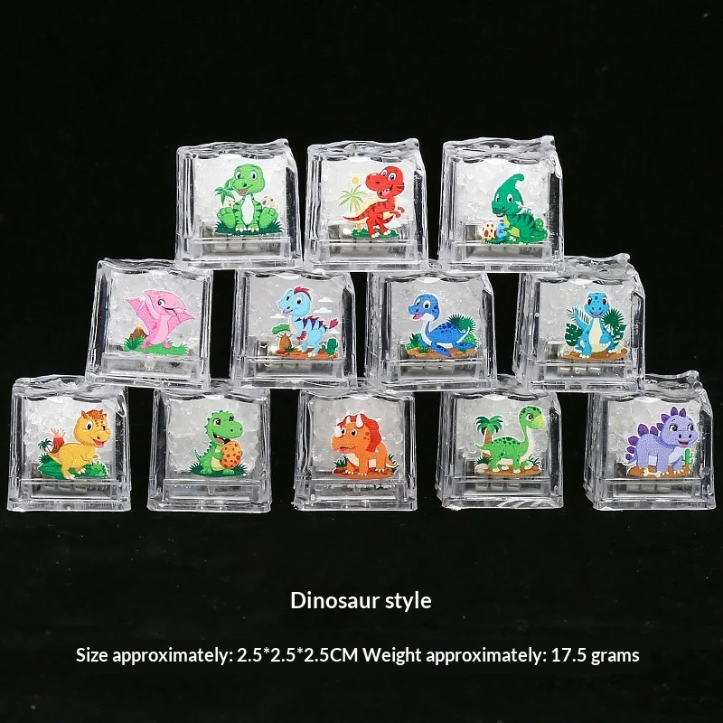 LED Colorful Sensing Flashing Ice Cube Light — image 2