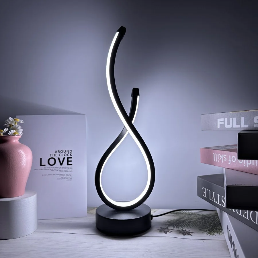 LED Dimmable Desk Lamp For The Bedroom Bedside — image 6