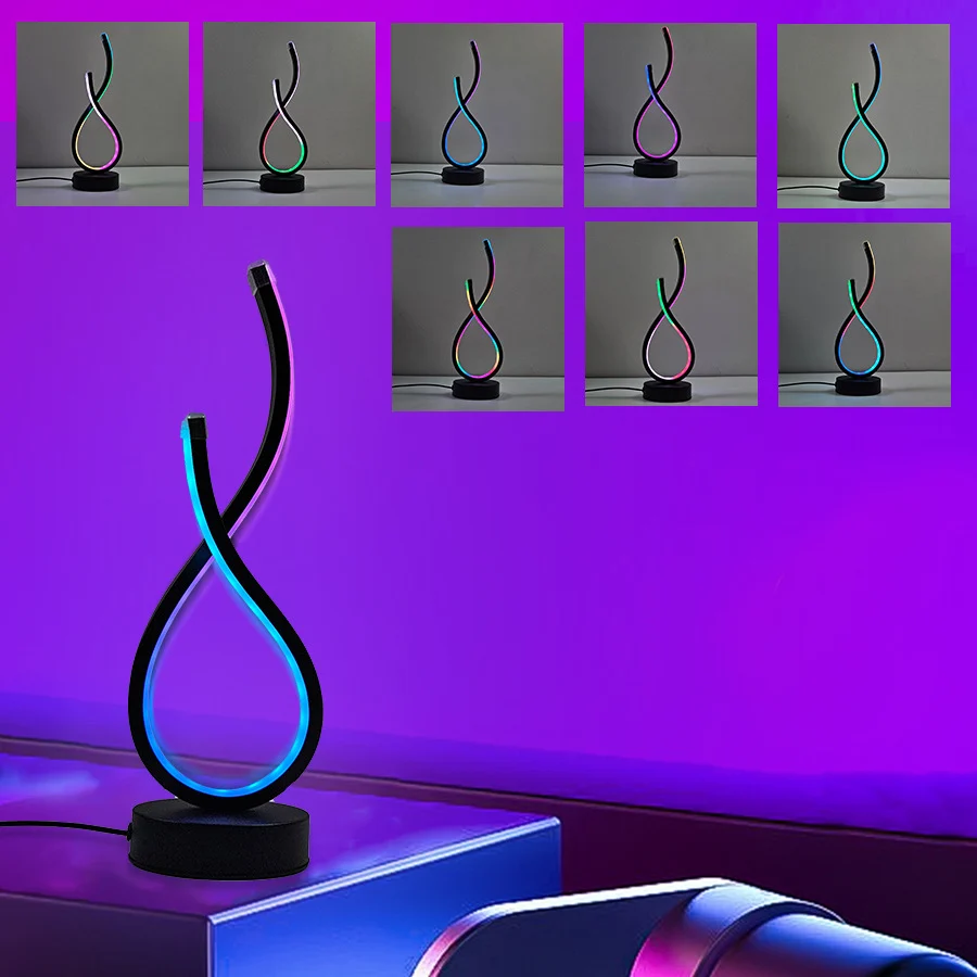 LED Dimmable Desk Lamp For The Bedroom Bedside — image 5