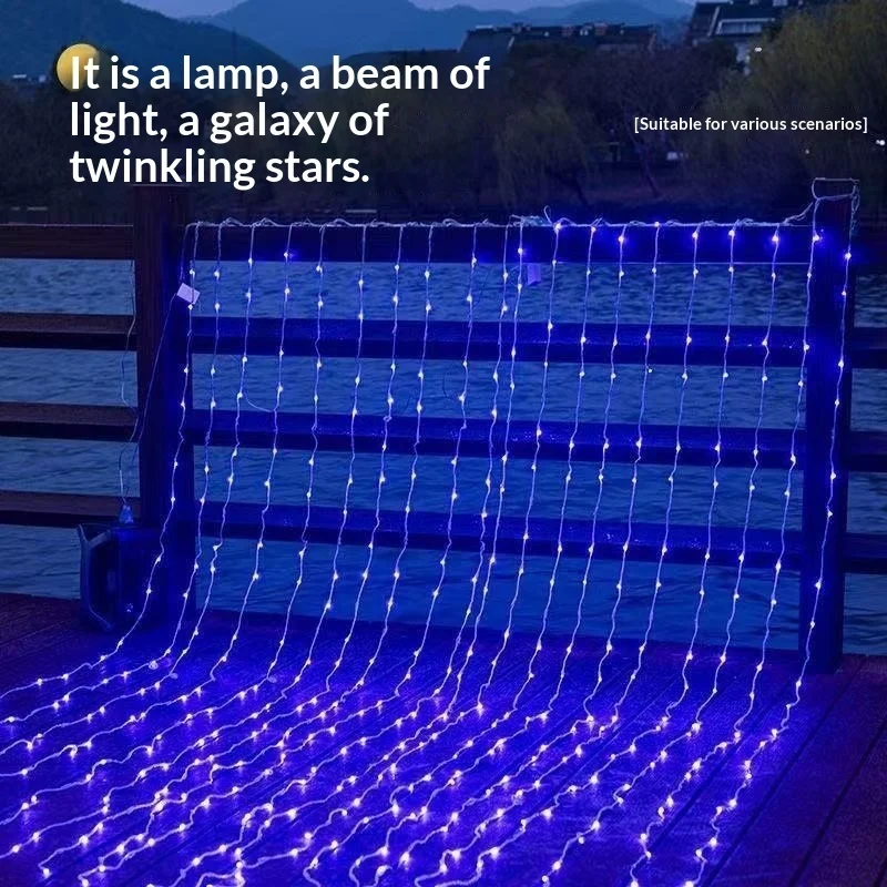 LED String Lights, Background Festive Decoration Lights — image 3