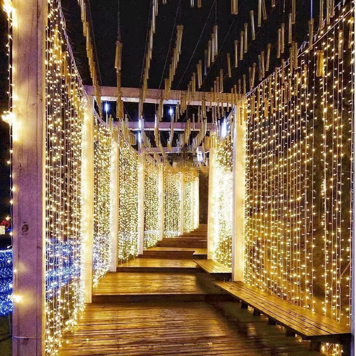 LED String Lights, Background Festive Decoration Lights — image 2