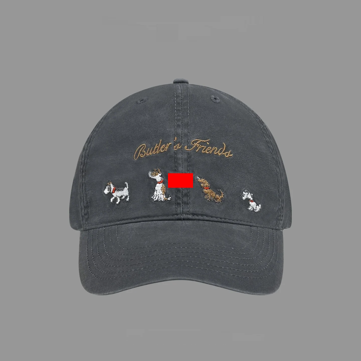 Letter Embroidered Peaked Cap Female — image 3