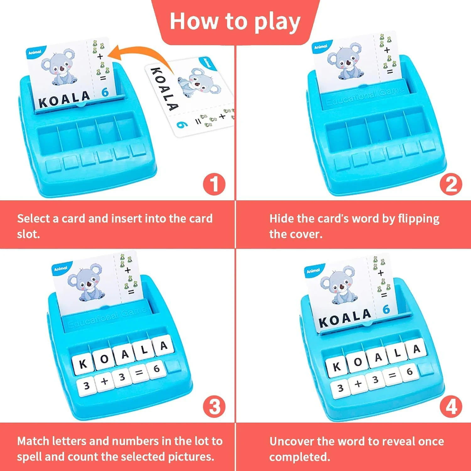 Letter-matching Spelling Game ABC Learning Puzzle Toy — image 3