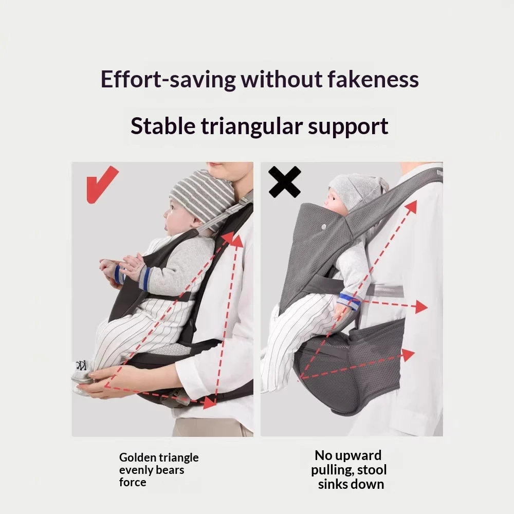 Lightweight Baby Carrier And Waist Stool — image 3