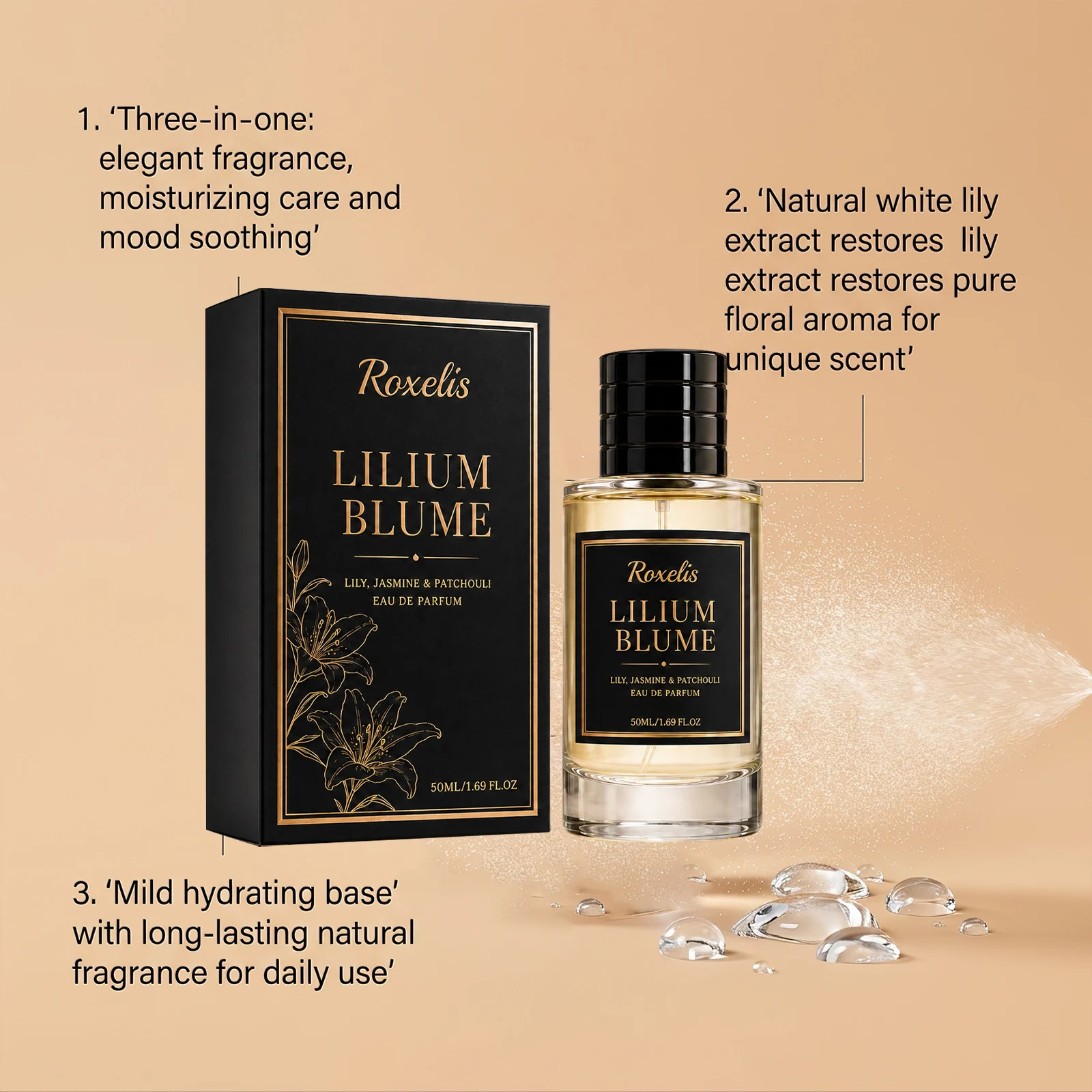 Lily Perfumefresh Delicate And Imbued With An Air Of Elegant Charm — image 3