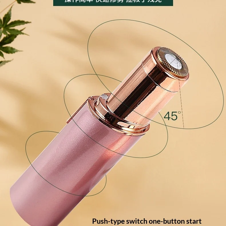 Lipstick-shaped Hair Remover Electric Epilator Eyebrow Trimmer — image 6
