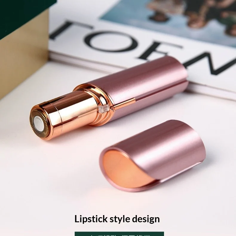 Lipstick-shaped Hair Remover Electric Epilator Eyebrow Trimmer — image 5