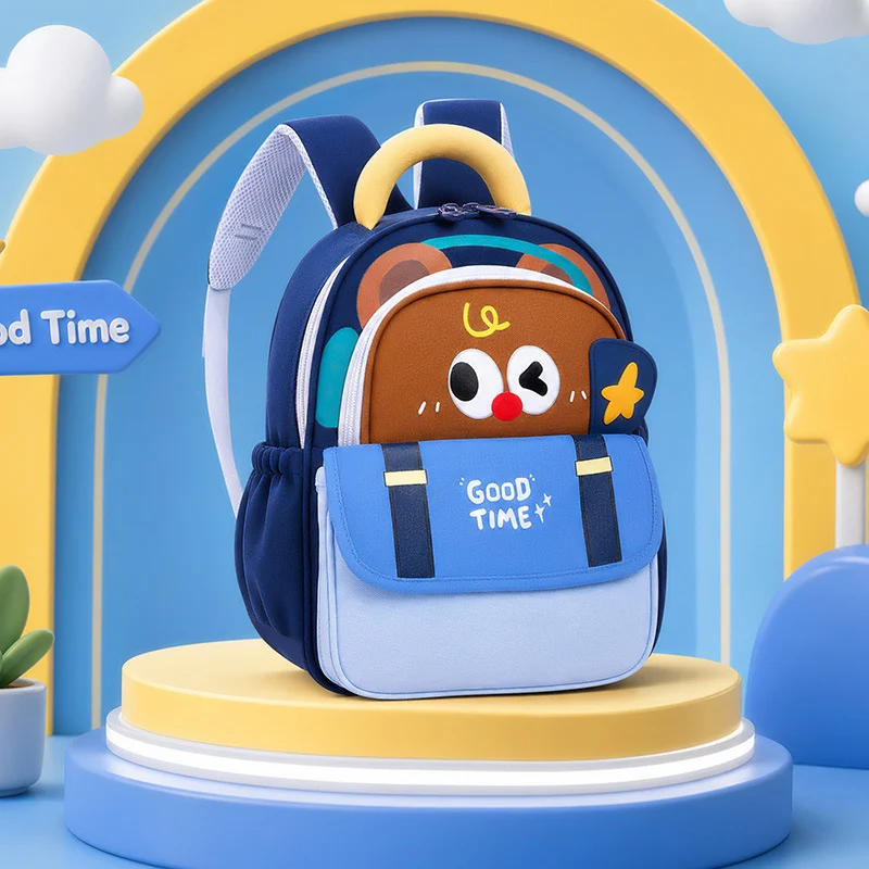 Little Bear Childrens Backpack Lightweight Kindergarten School Bag — variant image