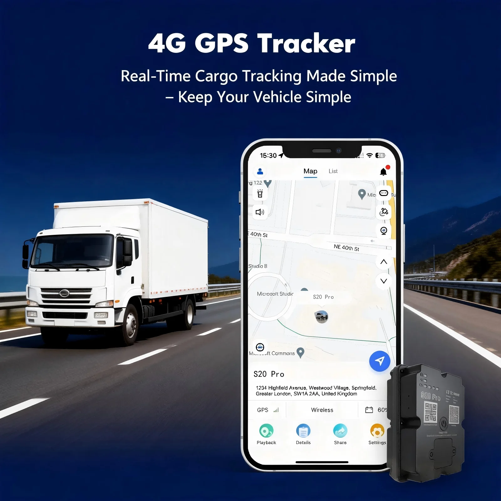 Long Battery 4G GPS Vehicle Tracker - Up To 30 Days Standby, Real-time Tracking,… — image 6