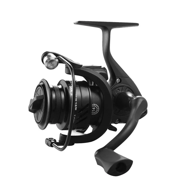 Long Cast High Speed All Metal Black Warrior Micro Baitcasting Reel — image 2