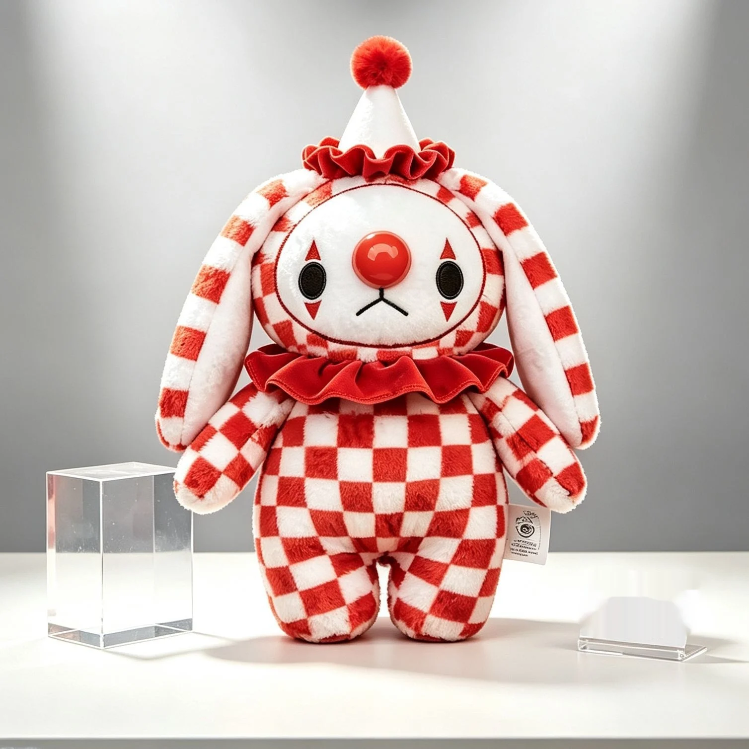 Long-hanging Rabbit-ear Clown Doll Plush Toy — image 2