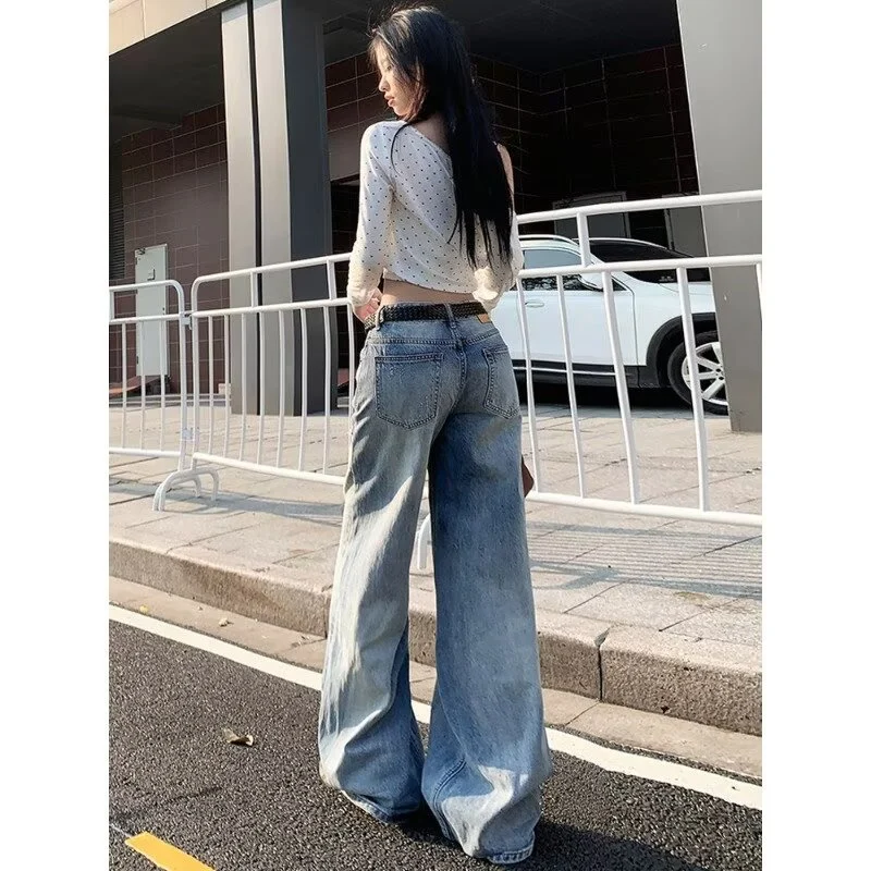 Loose-fit Figure-flattering Distressed Floor-length Casual Pants — image 6