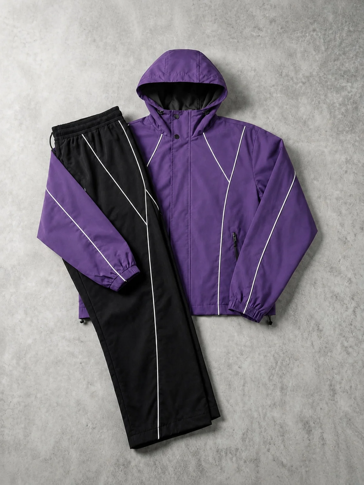 Loose-fitting Windproof Top And Wide-leg Pants Set — image 6