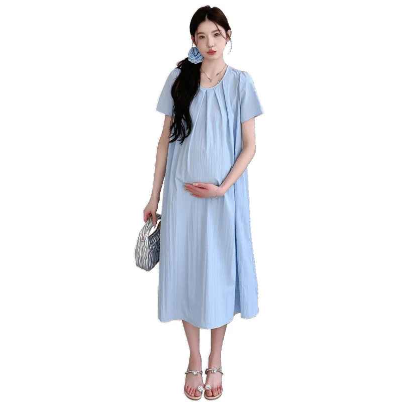 Loose Summer Wind New Pregnant Women Dress — image 2