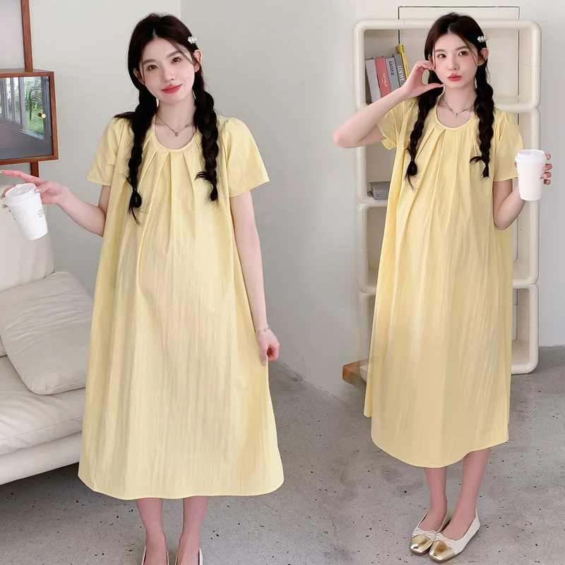 Loose Summer Wind New Pregnant Women Dress — image 7