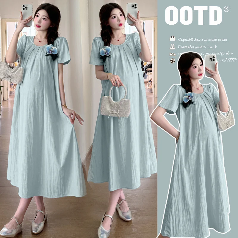 Loose Summer Wind New Pregnant Women Dress — variant image