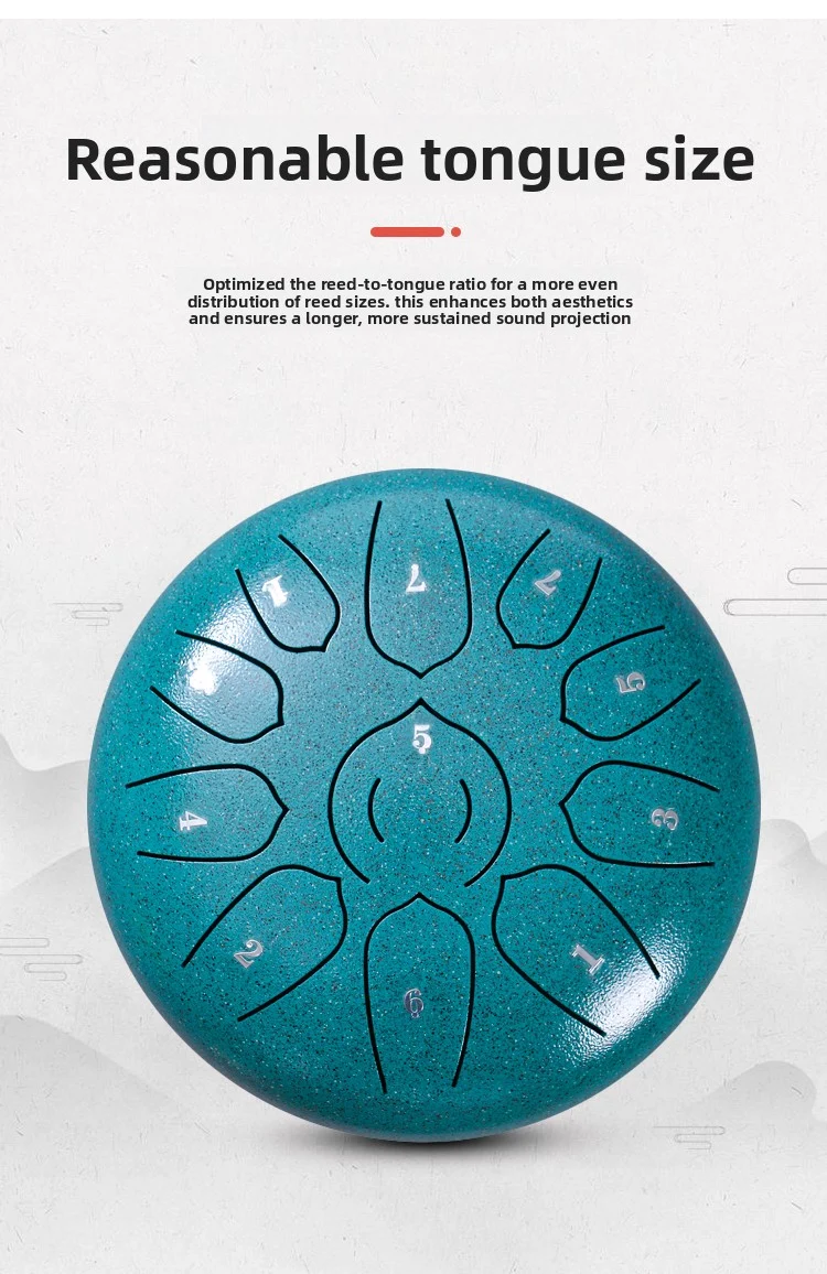 Lotus Ethereal Steel Tongue Drum — image 2