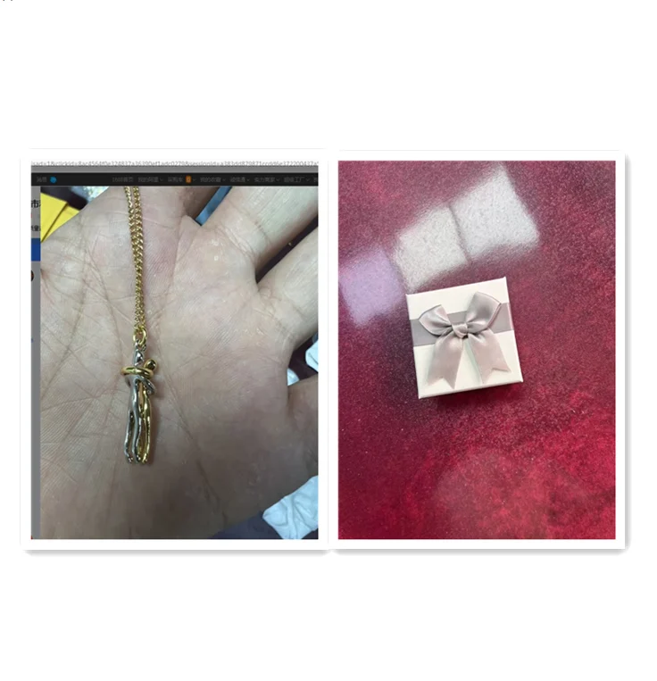 Love Hug Necklace Unisex Men Women Couple Jewelry Simple Temperament Clavicle Chain… — image 8