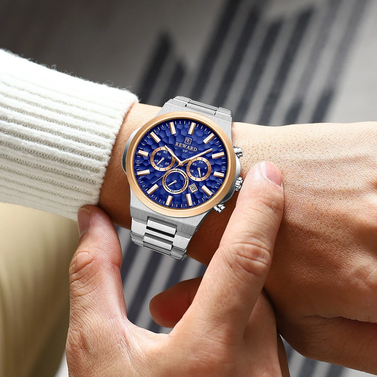 Luminous Waterproof Multifunctional Quartz Mens Watch — image 7