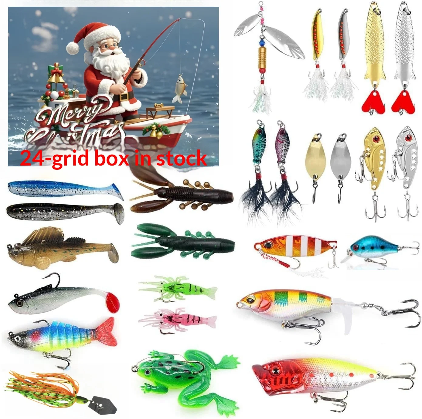 Lure Bait Blind Box Spinnerbait Minnow — image 8