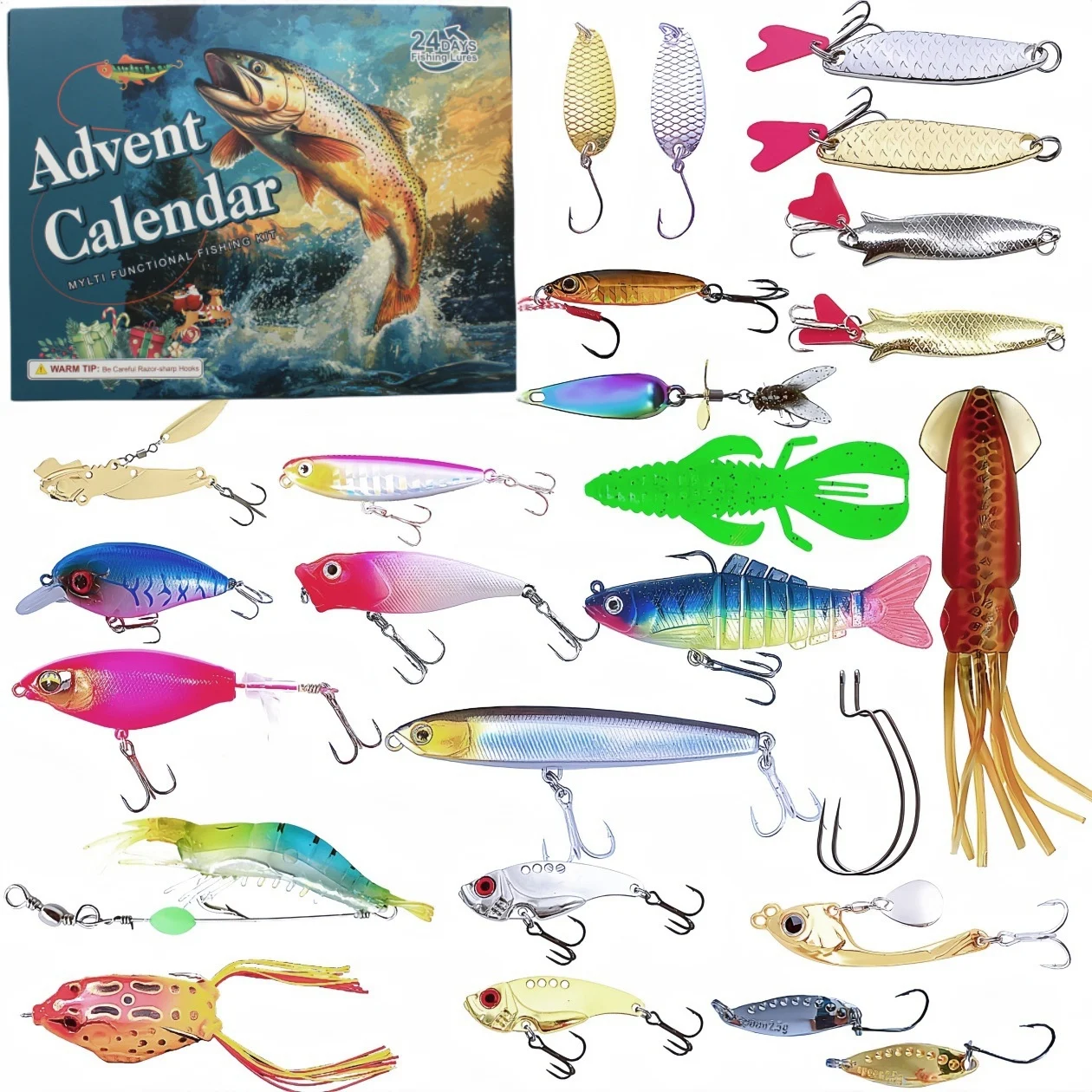 Lure Bait Blind Box Spinnerbait Minnow — image 9