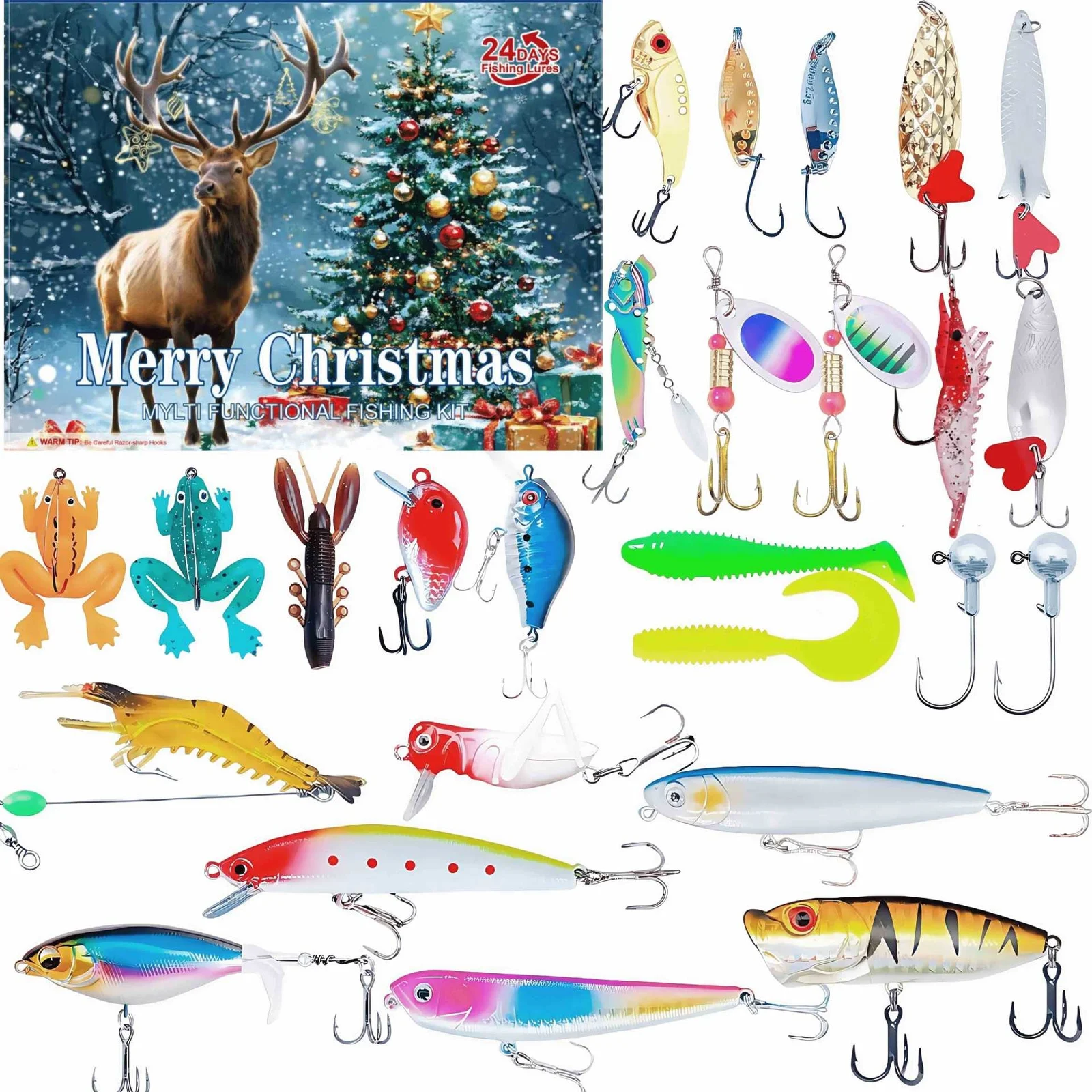 Lure Bait Blind Box Spinnerbait Minnow — image 2