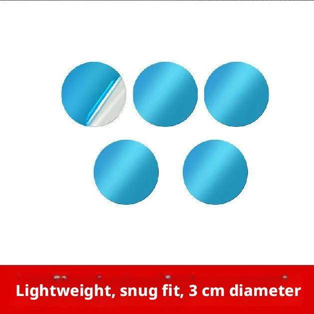 Magnetic Attracting Sheet-round With Gum-diameter 3cm-1 Piece Pack — image 1