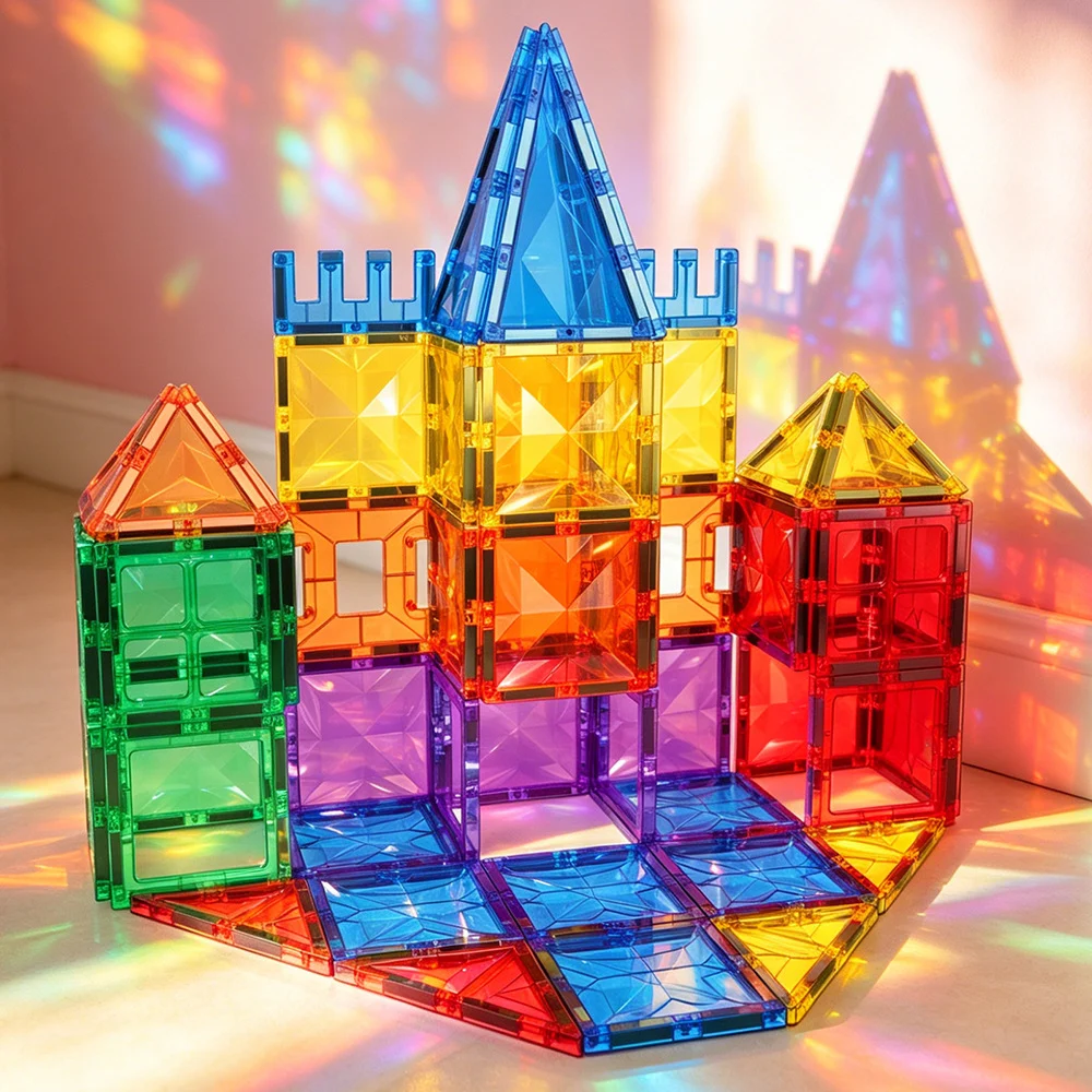 Magnetic Block Puzzle Assembly Toy For Children — image 3