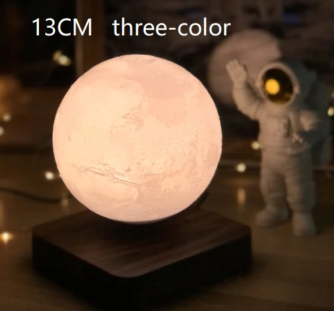 Magnetic Levitation Table Lamp Moon Light 3D Printing Planet Night — image 10