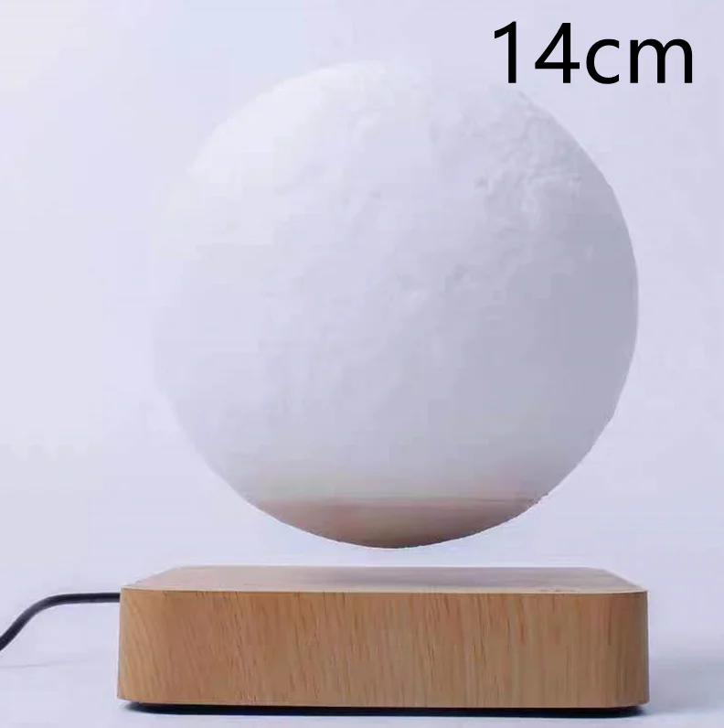 Magnetic Levitation Table Lamp Moon Light 3D Printing Planet Night — image 9