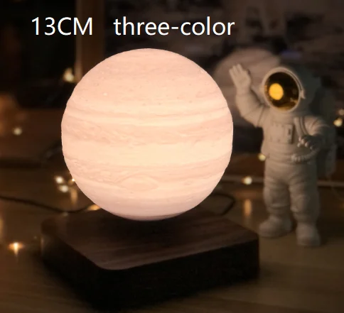 Magnetic Levitation Table Lamp Moon Light 3D Printing Planet Night — image 5