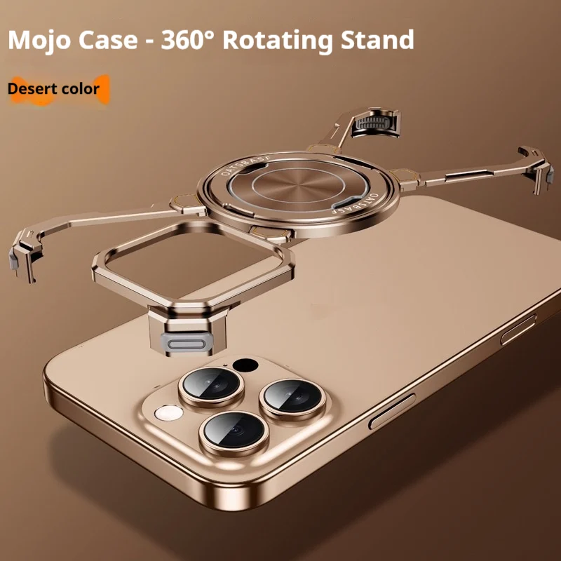 Magnetic Rotating Stand Protective Case Claw-style Shell — image 3