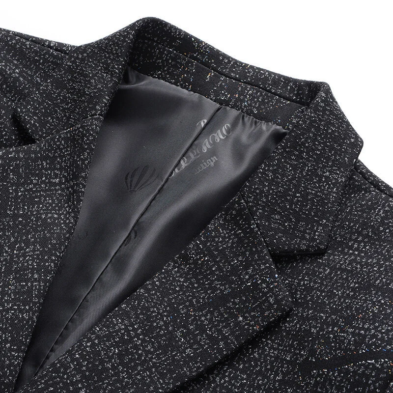 Male Solid Color Business-style Dads Thin Jacket — image 2