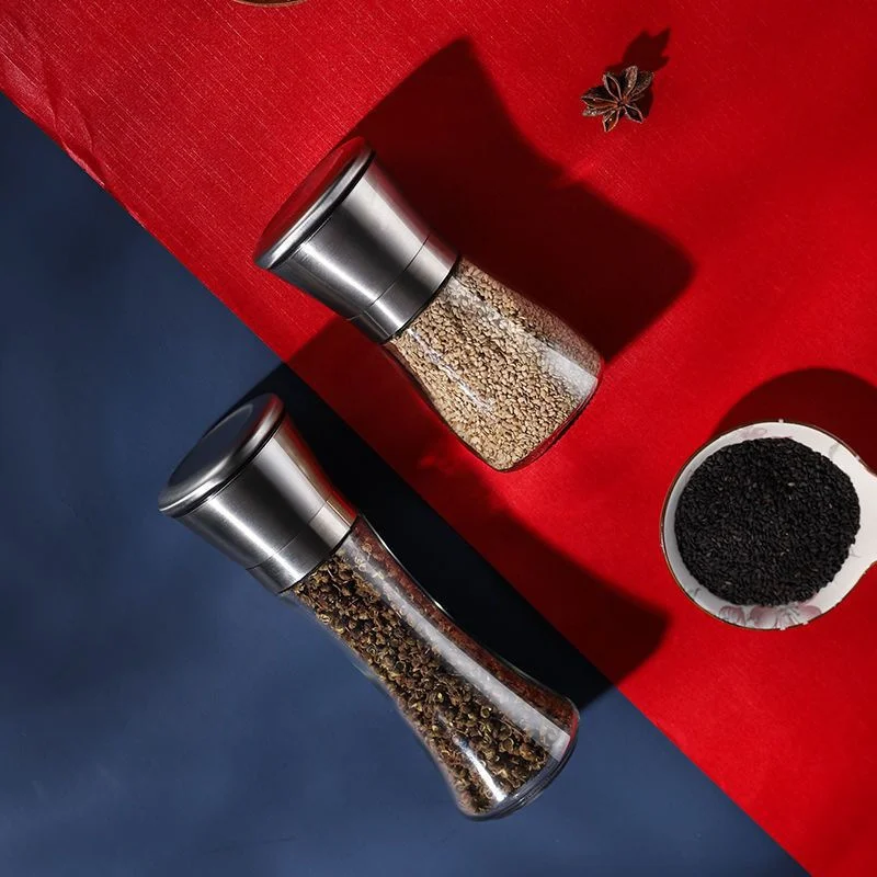 Manual Pepper Grinder Stainless Steel Grinding Bottle — image 7