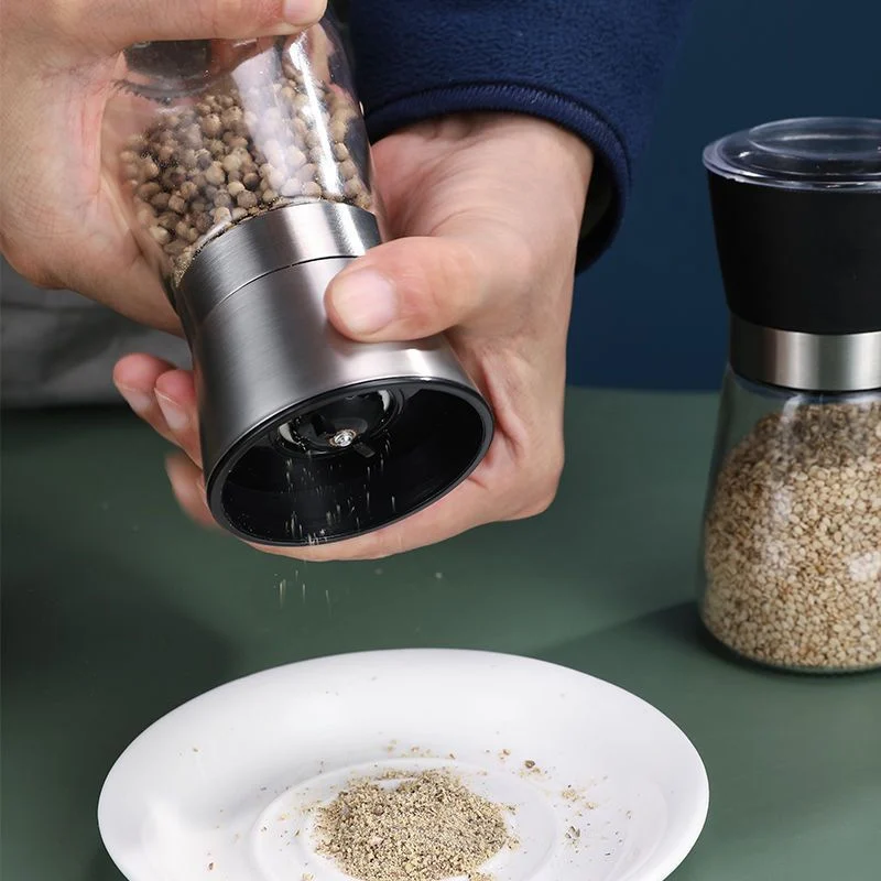 Manual Pepper Grinder Stainless Steel Grinding Bottle — image 3