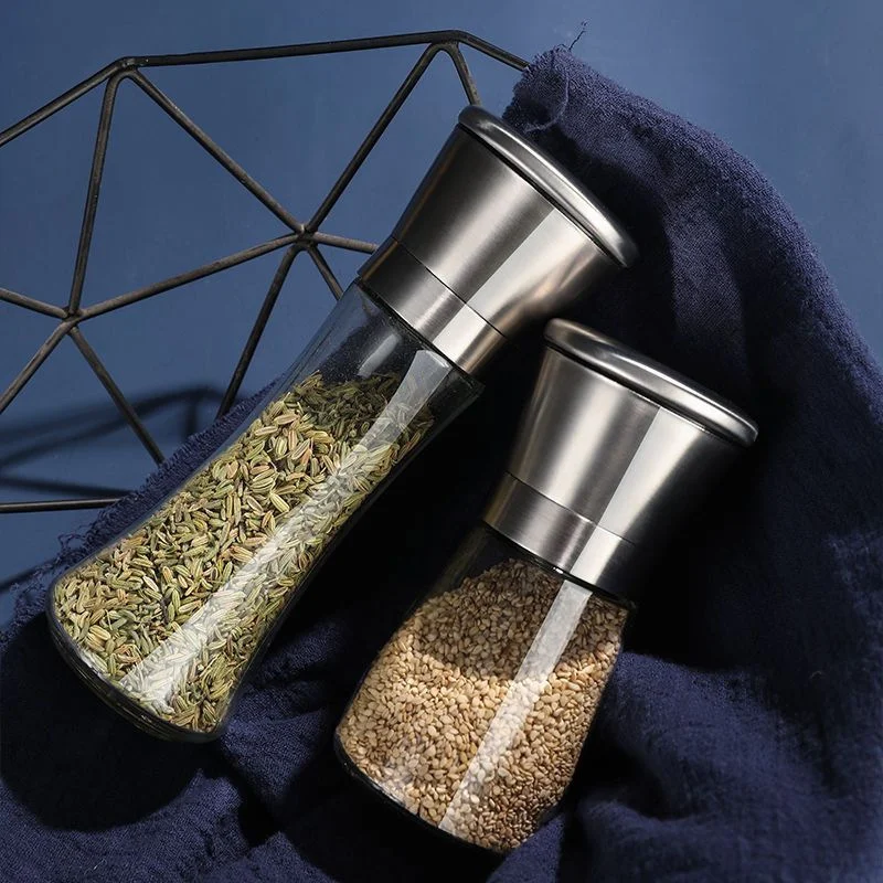 Manual Pepper Grinder Stainless Steel Grinding Bottle — image 4