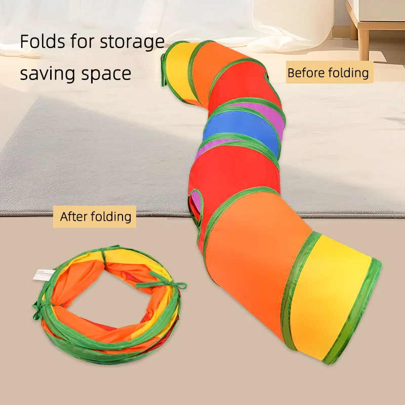Manufacturer's Ready-made Pet Cat And Dog Channel Foldable Toy Tunnel Indoor Outdoor… — image 1