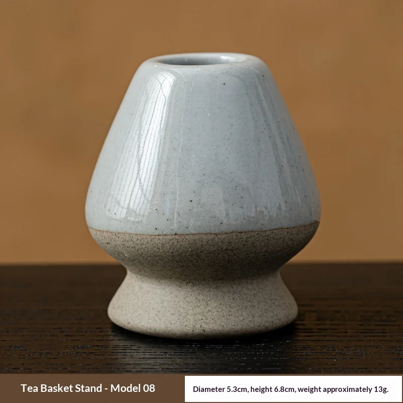 Matcha Whisk Stand Ceramic Tea Holder — image 3