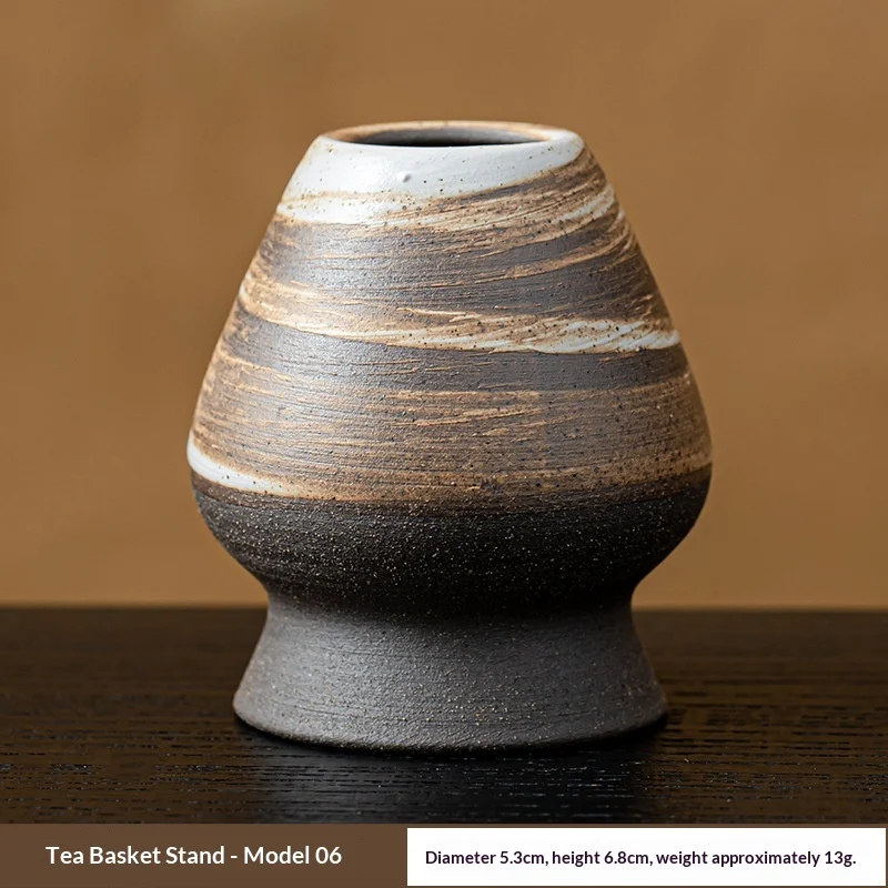Matcha Whisk Stand Ceramic Tea Holder — image 13