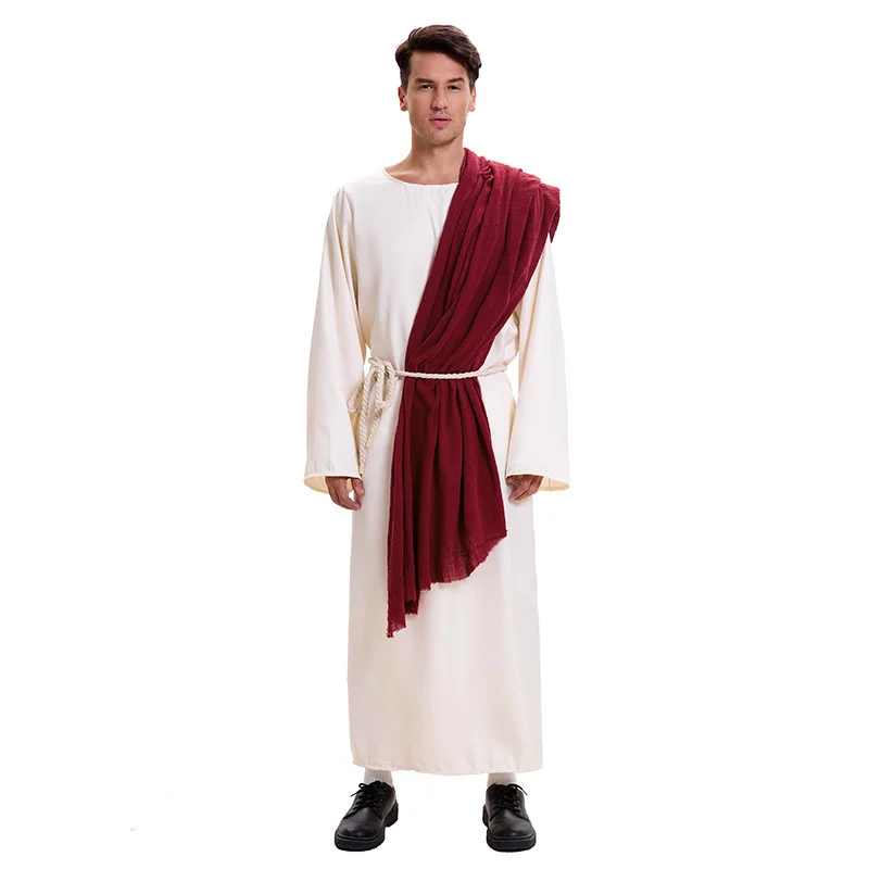 Medieval Cosplay Costume Retro Robe Set — image 6