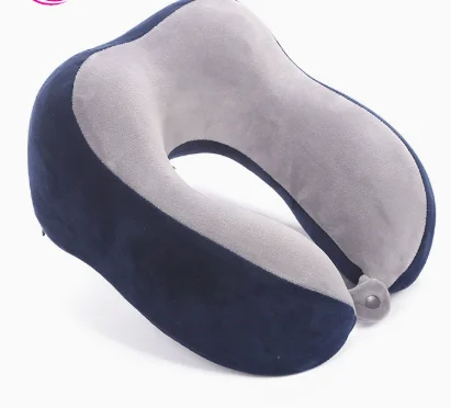 Memory Foam U Neck Pillow Removable Washable Travel For Airplane Car Office Sleeping… — image 2