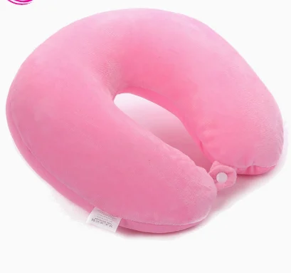 Memory Foam U Shaped Neck Pillow, Removable Washable Velvet Travel Pillow For Airplane… — image 6