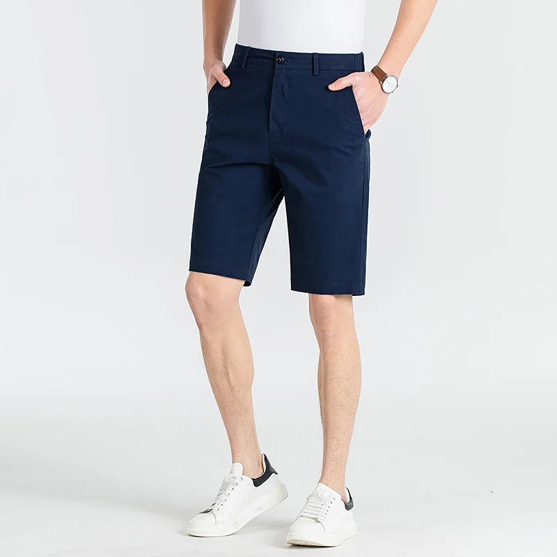 Men Loose Plus Size Cargo Shorts, Breathable Cotton Five Inch Hiking Sports Casual Shorts — image 6
