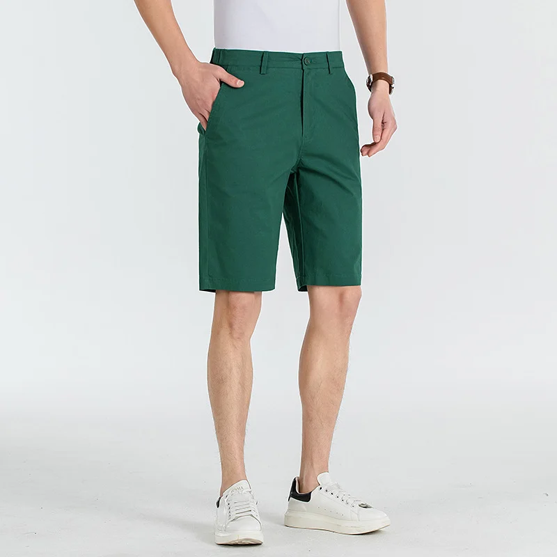 Men Loose Plus Size Cargo Shorts, Breathable Cotton Five Inch Hiking Sports Casual Shorts — image 10