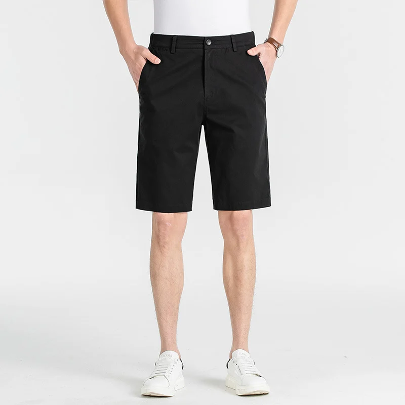 Men Loose Plus Size Cargo Shorts, Breathable Cotton Five Inch Hiking Sports Casual Shorts — image 8