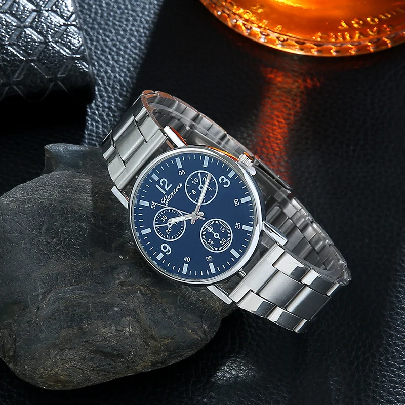 Men's Casual Blue Light Watch — image 3