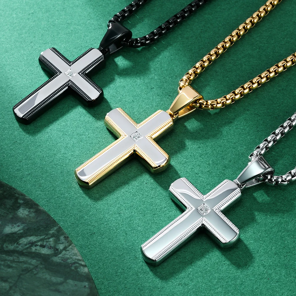 Men's Classic Stainless Steel Necklace — image 3