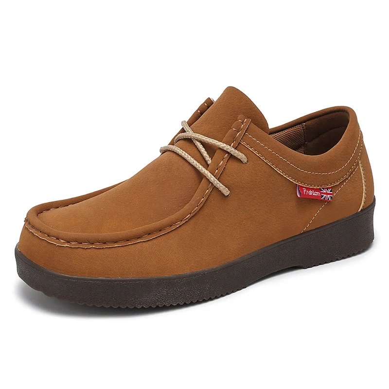 Men's Genuine Leather Dress Casual Shoes - Comfortable Breathable Business Formal… — image 3